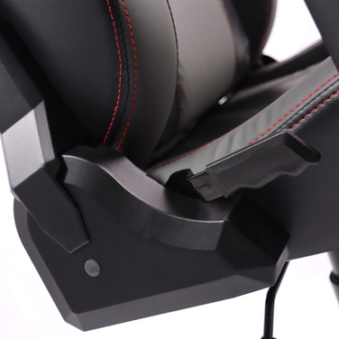 Ігрове крісло / Офісне крісло GAMEBREAKER POLARYS I Leatherette Grey / Red HJH OFFICE