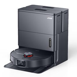 Робот-пилосос з вологим прибиранням JONR X1 MAX: потужність 15000Па, станція самоочищення, LiDAR навігація, система Anti-Tangle для шерсті тварин та твердих підлог