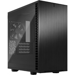 Корпус Fractal Design Define 7 Mini Чорний, тоноване загартоване скло, алюміній/сталь, microATX, безшумний, з вікном