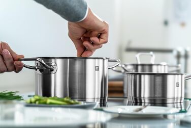 Набір каструль Zwilling Pro 5 предметів, нержавіюча сталь