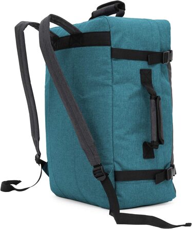 blnbag M3 – Компактний ультралегкий туристичний рюкзак 35 л, унісекс, аквазелений, з м'якими регульованими лямками або як сумка, для подорожей і спорту