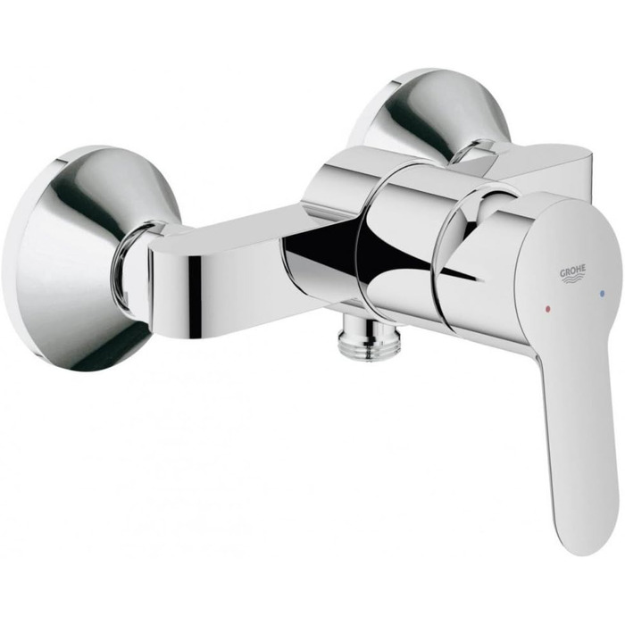 Змішувач для ванни Grohe BauEdge, хром, з автоматичним перемиканням душ/ванна, 23334000