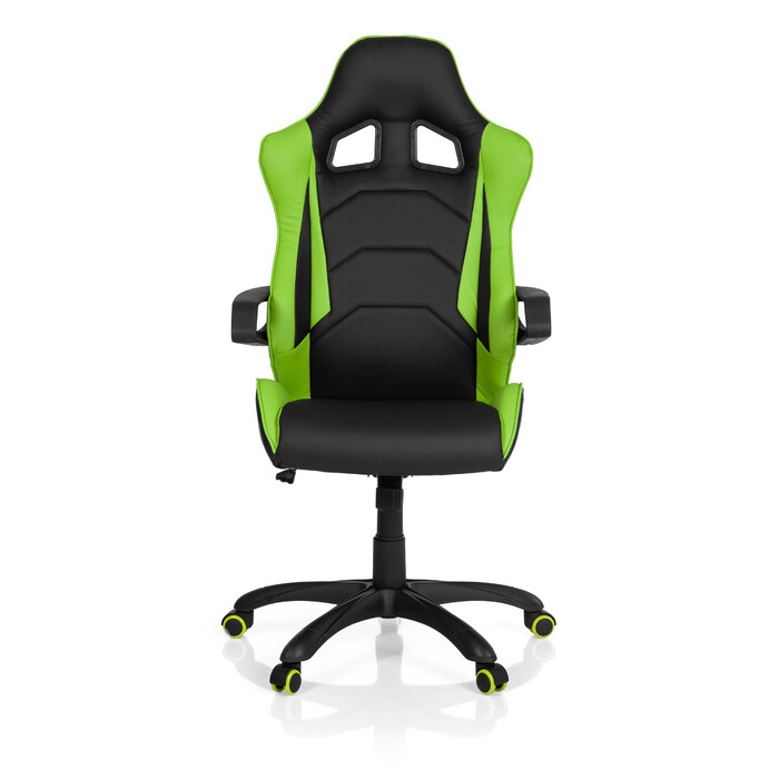 Ігрове крісло / Офісне крісло GAME PRO I Leatherette Black/Green HJH OFFICE