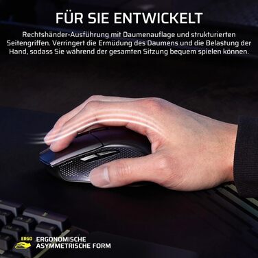 Бездротова ігрова миша Corsair Harpoon RGB Wireless Gaming Mouse, чорна