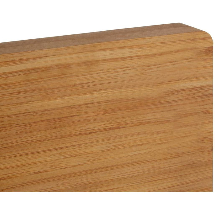 Дошка для нарізання Premier Housewares з бамбука з ручками, натуральна, прямокутна, 28x40x4 см