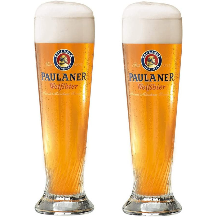 Пивний келих для пшеничного пива Paulaner, 0.5 л, набір 2 шт.