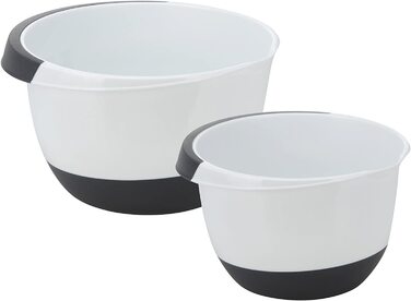 Набір мисок для змішування Excellent Houseware 3,5 і 2,0 л з нековзким дном – для тіста, кухонна миска
