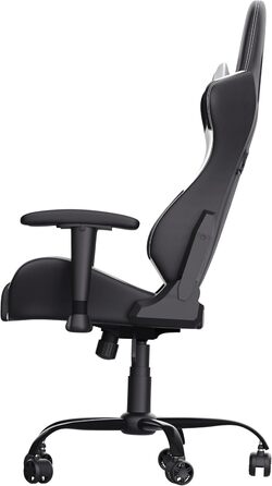 Ігрове крісло Trust Gaming GXT 708W Resto, біле, 360° обертання, знімні подушки, регульована висота, офісне крісло для комп'ютера