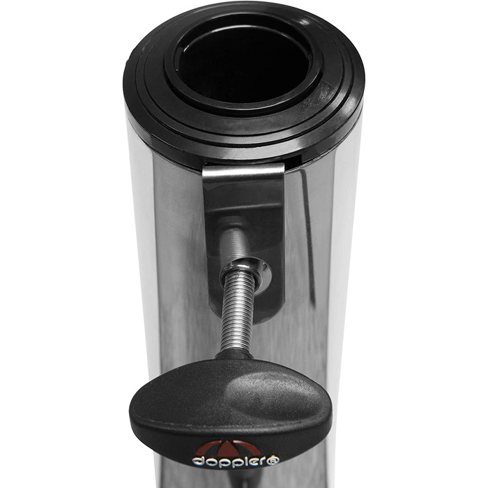 Підставка для парасольки Doppler Granitsockel з роликами, 45 кг, для парасольки діаметром до 250 см, діаметром труби 3,2-6,0 см, з висувною ручкою