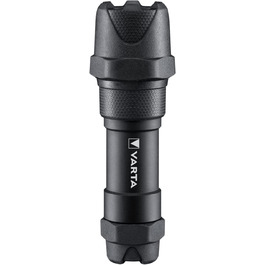 Ліхтарик VARTA Indestructible F10 Pro LED 6 Вт з 3 батарейками AAA, водо- та пилозахищений, ударостійкий, робочий ліхтар з двома режимами освітлення