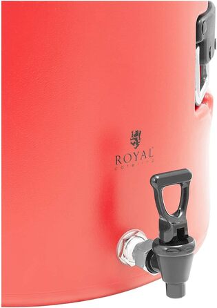 Термобак для їжі Royal Catering RC_TT_5, 30 л з краном, харчовий термоконтейнер