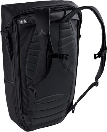 Унісекс рюкзак VAUDE CityGo Bike 23 л, чорний, для міста та велосипеда, універсальний розмір