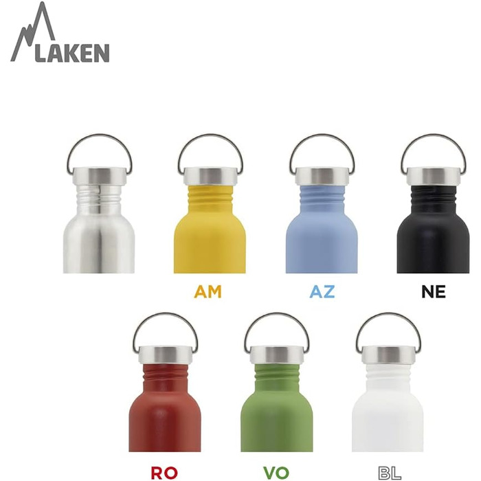 Спортивна пляшка для води LAKEN для хлопчиків, 1000 мл, червона