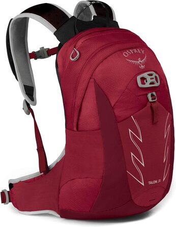 Дитячий туристичний рюкзак Osprey Talon 11 Jr, Cosmic Red, універсальний розмір