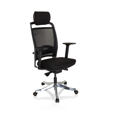 Офісне крісло / Поворотне крісло IKAST I Mesh / Тканина Black hjh OFFICE