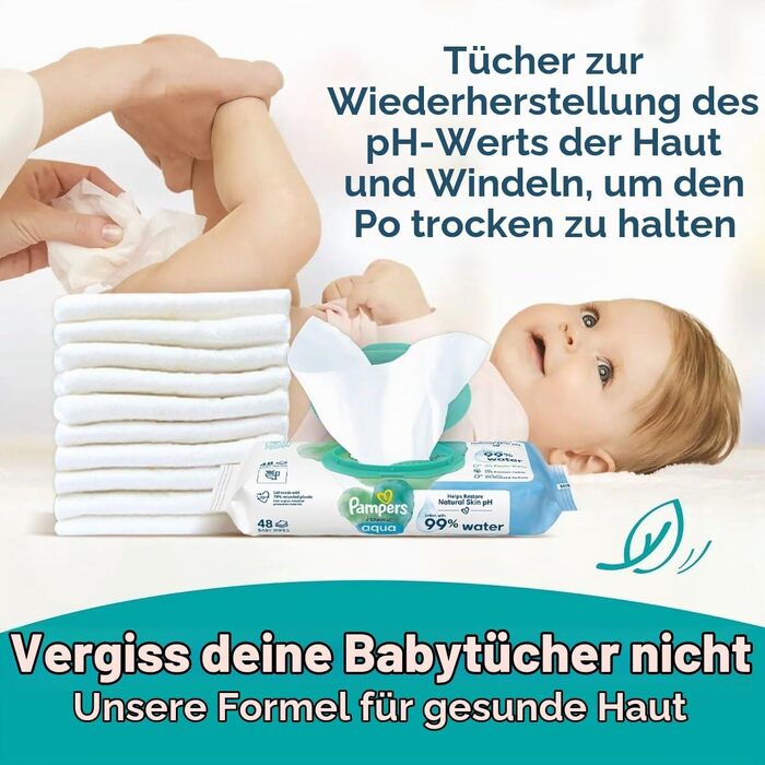 Підгузки Pampers Baby-Dry розмір 4 (9-14 кг), 120 шт, з захистом від протікань Stop & Protect