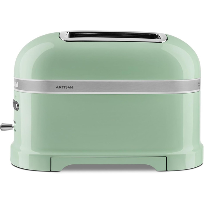 Тостер KitchenAid Artisan 5KMT2204, 2 відділення, колір Фісташка - професійний тостер для дому