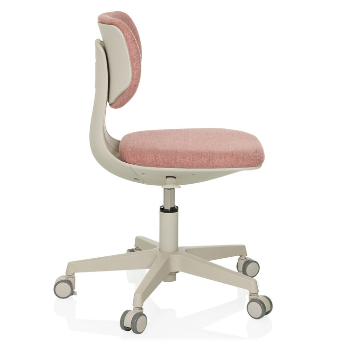 Дитячий письмовий стілець / дитячий стілець KIDDY CLASSIC тканина рожевий hjh OFFICE
