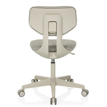 Дитячий письмовий стілець / дитячий стілець KID CLASSIC тканина сірий hjh OFFICE
