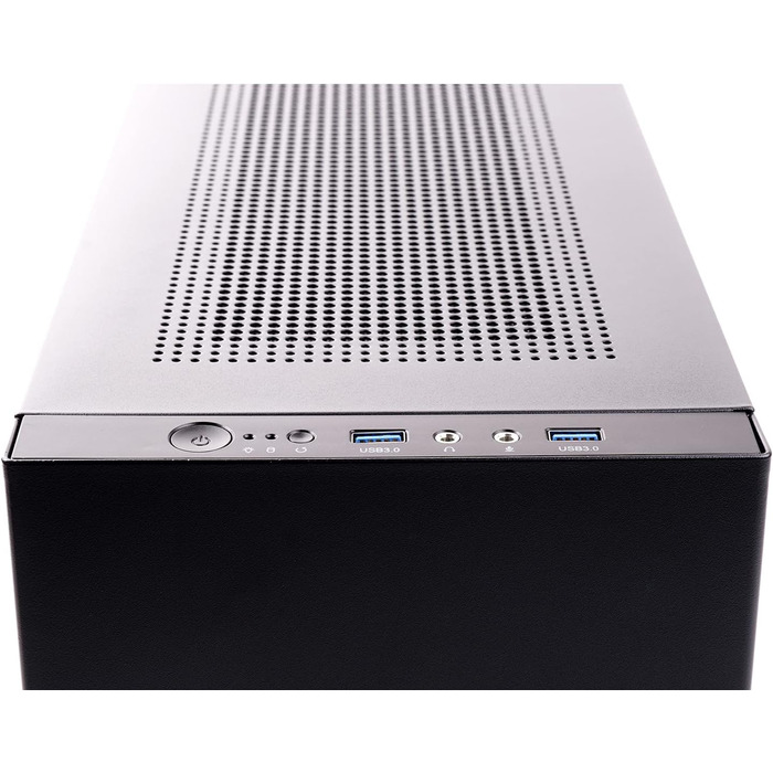 Комп'ютерний корпус iTek Evoke Mini Tower mATX/Mini ITX, 2xUSB3, 0.8мм, чорний