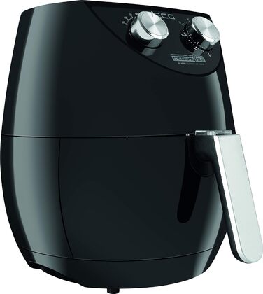 Фритюрниця ECG AF 3500 з гарячим повітрям, чорна