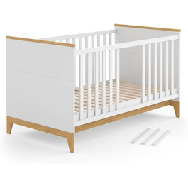 Дитяче ліжко VitaliSpa Malia, кашеміровий дуб, 143.2x81 см