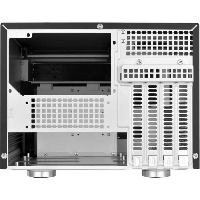 Комп'ютерний корпус SilverStone SST-SG11B Sugo Micro ATX Cube, чорний