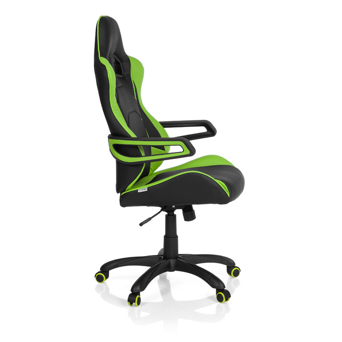 Ігрове крісло / Офісне крісло GAME PRO I Leatherette Black/Green HJH OFFICE