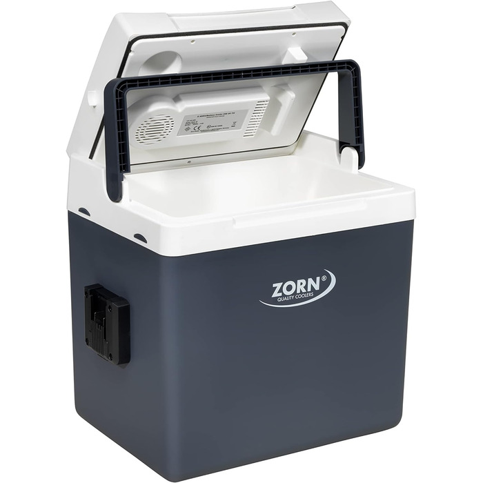 Електрична автохолодильник Zorn Z26 DC PX для акумуляторів Power X-Change 18В, 12/24В, білий/сірий