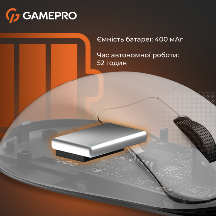 Бездротова миша GamePro Genesis  Avenger  (GM096W)