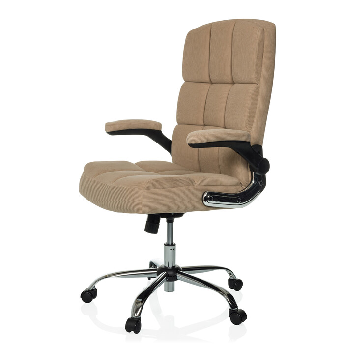 Крісло для керівника RELAX WD 100 тканина вельвет бежевий MyBuero
