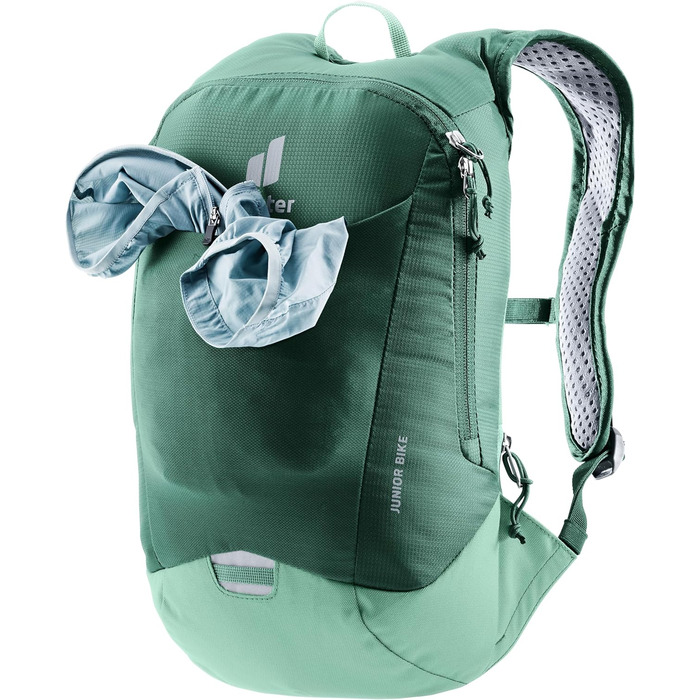 Дитячий велосипедний рюкзак Deuter Junior Bike 8 л, бірюзово-зелений