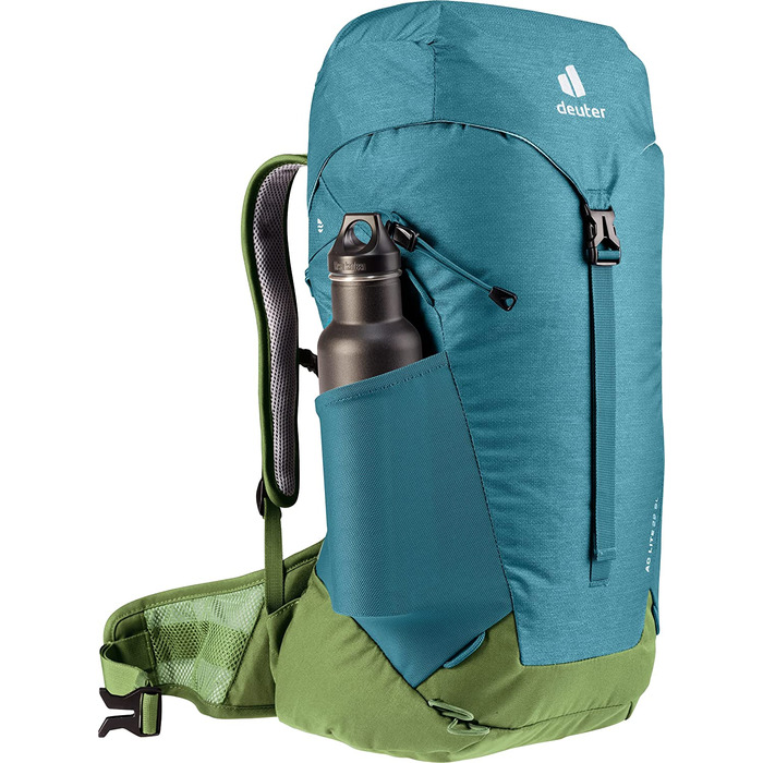 Жіночий туристичний рюкзак Deuter AC Lite 22 SL 2024, 22 л, синьо-зелений
