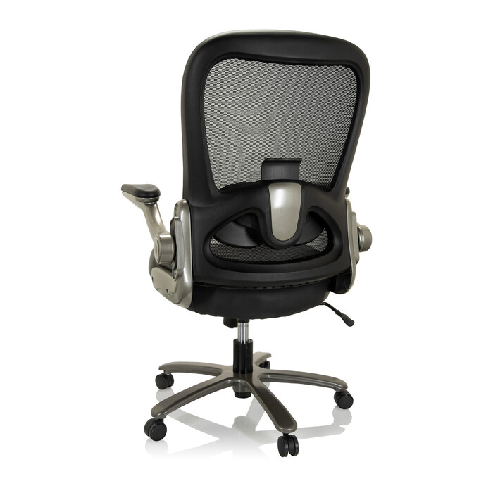 Надміцне крісло / офісне крісло INSTRUCTOR T I Titan XXL сітка / шкіра чорна hjh OFFICE