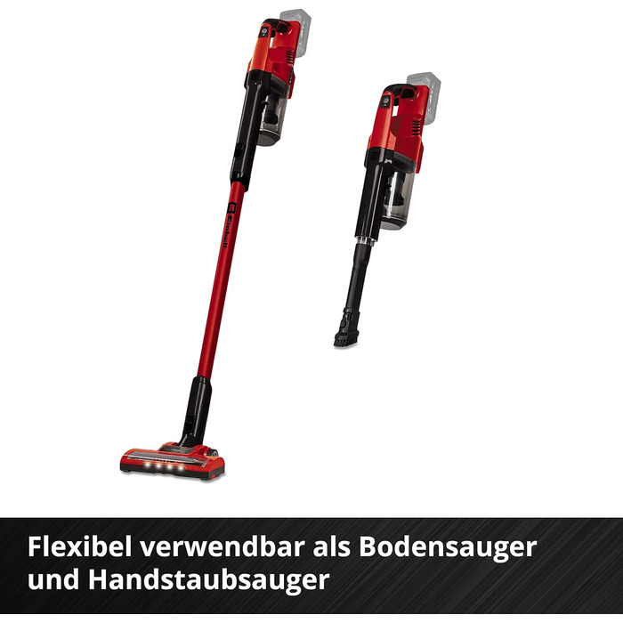 Акумуляторний ручний пилосос Einhell TE-SV 18 Li Power X-Change (18V, Li-Ion, без мішка, 0,6 л, циклон, 3-х фільтр, з акумулятором 4.0 Ah та зарядним пристроєм)