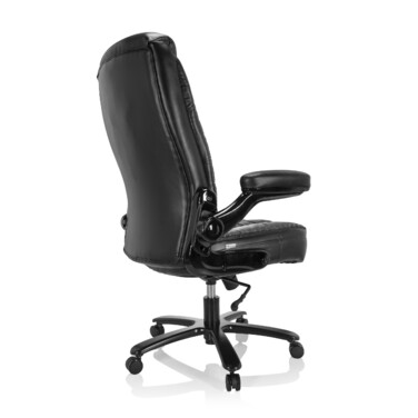 Надміцне крісло / офісне крісло INSTRUCTOR III XXL імітація шкіри чорний hjh OFFICE