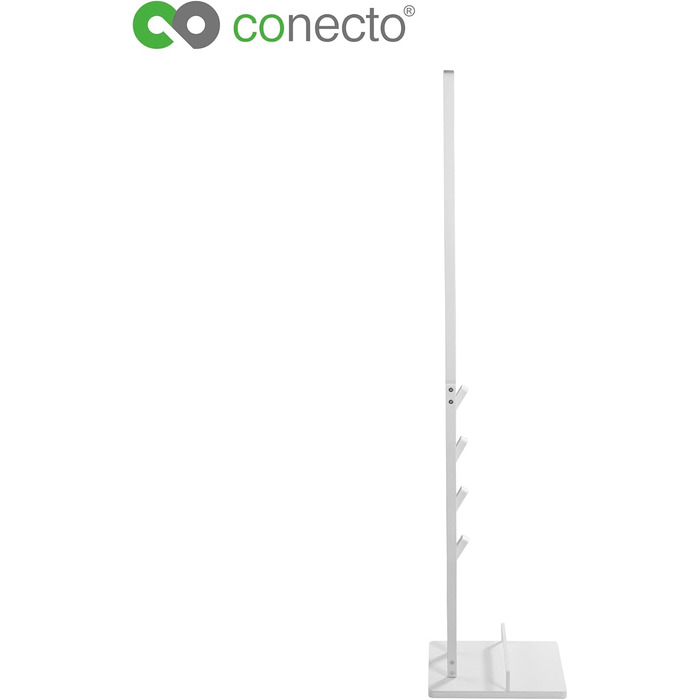 Підставка для пилососа conecto SA-CC50877, алюмінієва, біла
