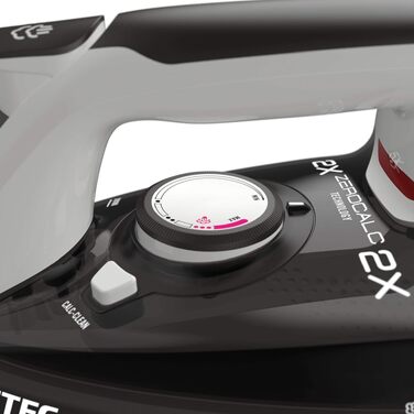 Праска Imetec ZeroCalc Z1 2800 з парою, з антикальцієвою технологією, керамічною підошвою, 2200 Вт, паровий удар 130 г/хв, функція Calc-Clean