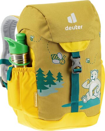 Дитячий рюкзак Deuter Schmusebär 8 л, жовтий, для школи та прогулянок