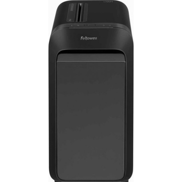 Fellowes Powershred LX221 - Шредер для документів Fellowes, Micro-Cut (P5), 20 аркушів, 30л кошик, Safesense