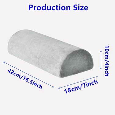 Подушка з піни Memory Foam для ніг, колін та попереку. Ортопедична подушка для сну на боці та спині, підтримка шиї, ніг, колін та талії