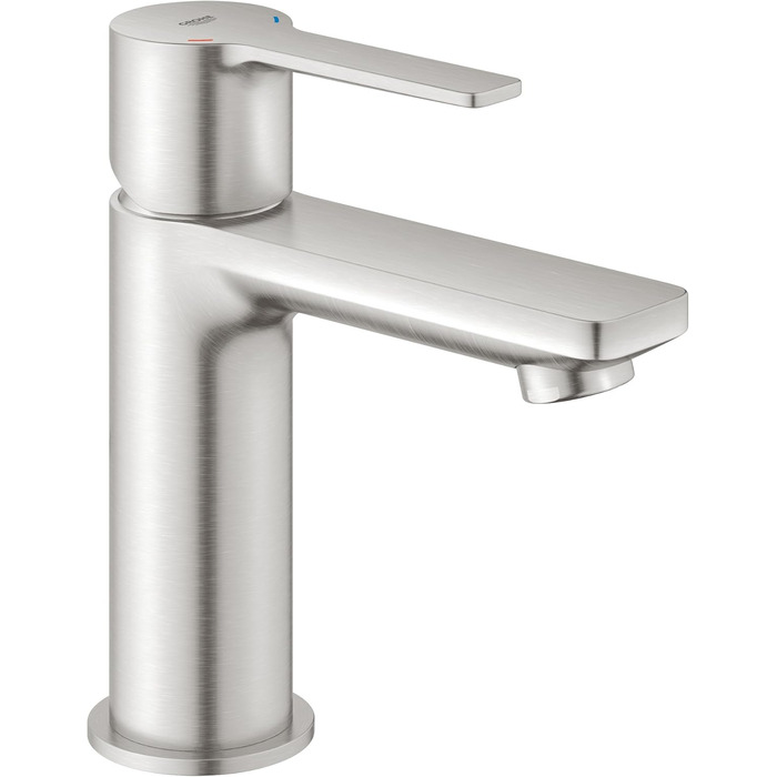Змішувач для ванної кімнати GROHE Lineare, економічний, нержавіюча сталь, 18 см, з витяжною системою, XS