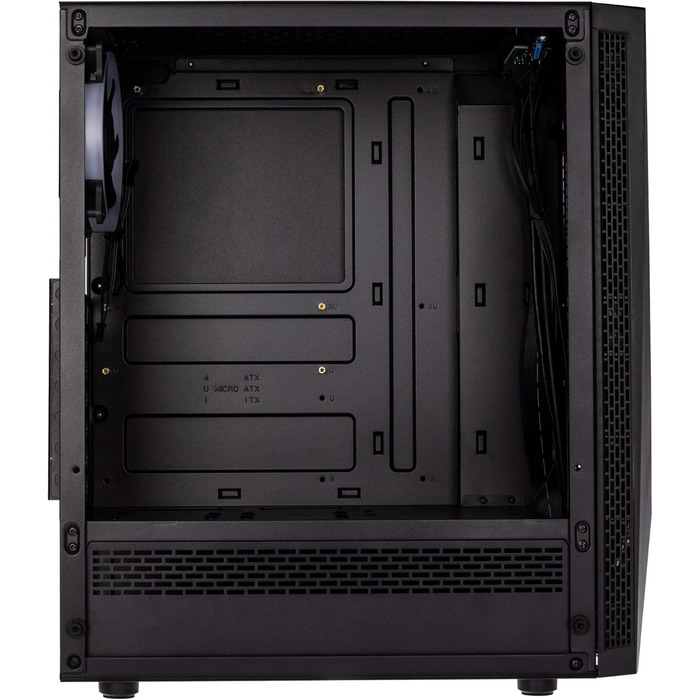 Корпус для ПК KOLINK Void RGB Midi Tower з гартованим склом, ігровий комп'ютерний корпус з підсвічуванням, вентилятор у комплекті