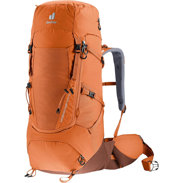 Жіночий трекінговий рюкзак Deuter Aircontact Core 45+10 л (2024), chestnut-umbra