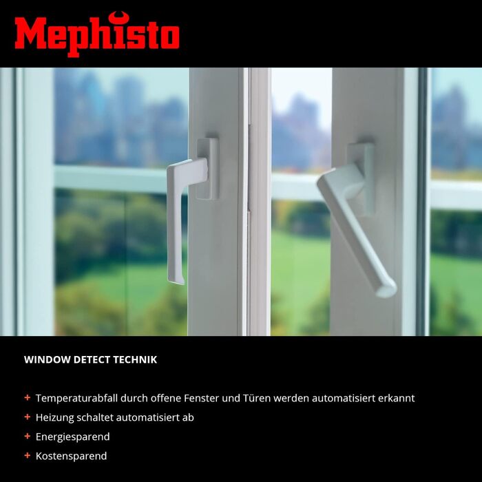 Інфрачервона електронагрівач Mephisto 800Вт для стін і стелі з WiFi, термостатом, пультом, енергоощадна, комплект для монтажу