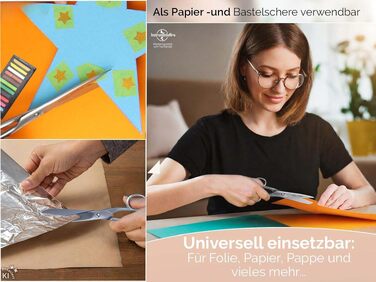 Універсальні господарські ножиці для кухні Solingen, багатоцільові, Made in Germany (15,24 см)