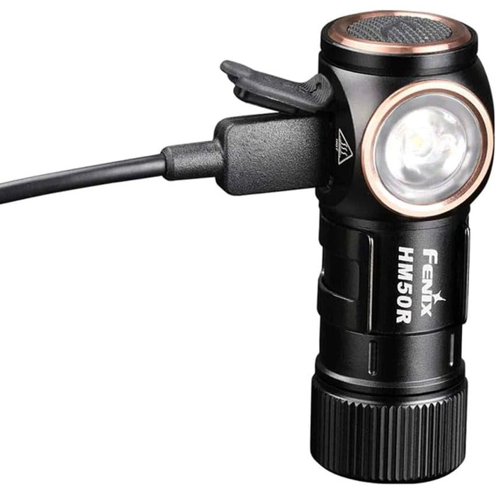 Fenix HM50R V2.0 Універсальний налобний ліхтар для роботи та туризму, чорний, 700 люмен