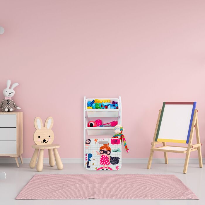Поличка для дитячих речей Relaxdays з героєм мультфільму