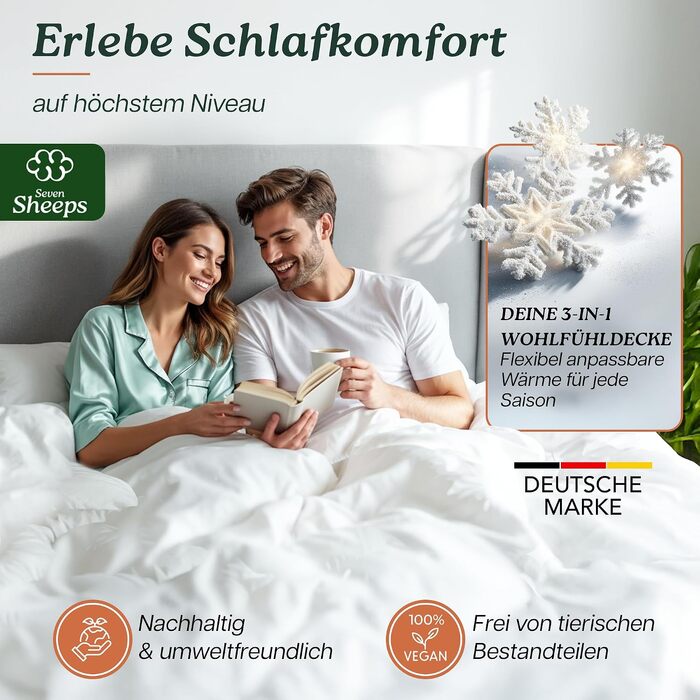 Літня ковдра Premium Duvet 135x200 см, гіпоалергенна всесезонна ковдра для сну