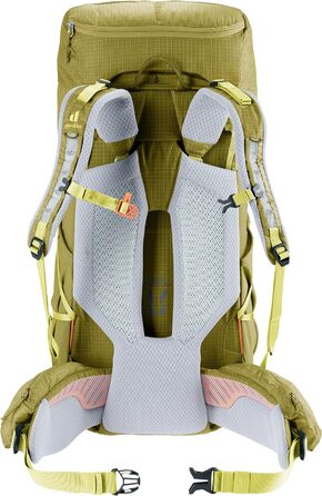 Жіночий трекінговий рюкзак Deuter Aircontact Ultra 45+5 л, ультралегкий, Linden-sprout
